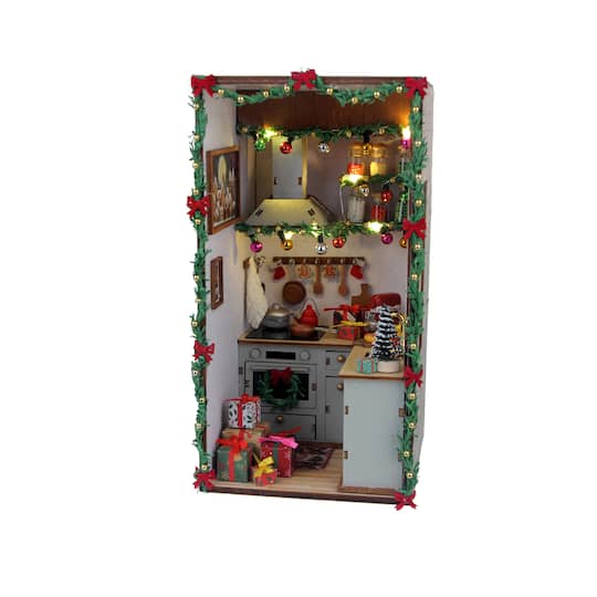 Michaels, Kitchen Book Nook Kit by Make Market® – Category: Christmas Miniatures